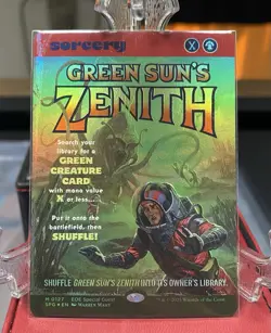 Magic: The Gathering Green Sun's Zenith Sorcery Card 0127 - Image 1