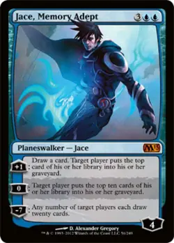 MTG English Jace, Memory Adept NM Normal Magic 2013 Core Set - Image 1