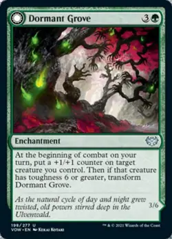 Dormant Grove / Gnarled Grovestrider - Near Mint MTG Innistrad: Crimson Vow - Image 1