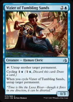 Vizier of Tumbling Sands - Light Play MTG Amonkhet - Image 1