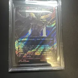 MTG Final Fantasy Sephiroth, Fabled Soldier #527 Surge Foil BGS 9.5 Gem Mint - Image 5