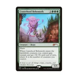 WOTC MtG Magic the Gathering Craterhoof Behemoth (375) (MR) NM - Image 1