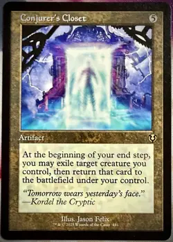 Mtg. Conjurer's Closet. Retro Frame. Innistrad Remastered. Pack Fresh - Image 3