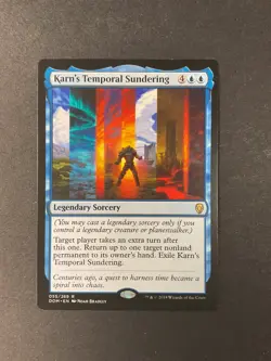 Karn's Temporal Sundering - Dominaria - Magic the Gathering - MTG - Image 1