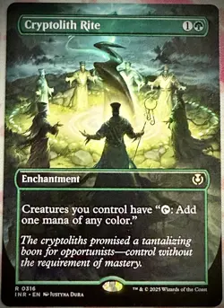 Cryptolith Rite Borderless Regular - Innistrad Remastered MTG-NM 316 - Image 1