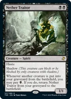 NM-Mint, English MTG Regular Nether Traitor Time Spiral Remastered Magic the Gat - Image 1