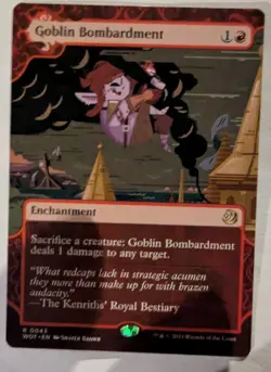 Goblin Bombardment Wilds of Eldraine: Enchanting Tales - MTG RARE - Image 1