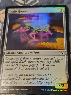 Halo Hopper FOIL #0260 March of the Machine MTG Magic - Image 3