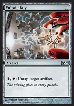 MTG English Voltaic Key NM Normal Magic 2011 Core Set - Image 1