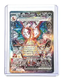 Charizard ex 223/197 Special Illustration Rare SIR Obsidian Flames Pokemon TCG - Image 3