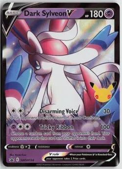Dark Sylveon V - Promo Holo SWSH: Sword & Shield Promo Cards SWSH134 NM - Image 1