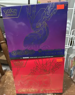 Factory Sealed - Scarlet And Violet Base ETB Set - Pokemon Center Exclusive - Image 1