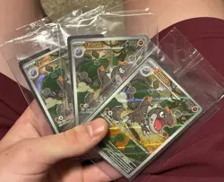 Pokemon TCG Tyrunt 094 Promo Cards Holo Lot of 3 English Pokemon Card - Image 1