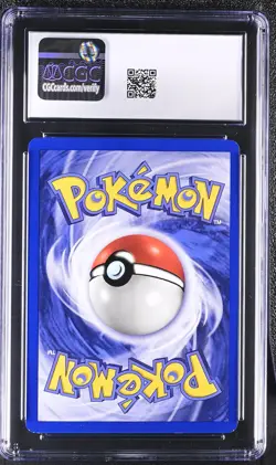 CGC 8.5 Poliwrath 13/102 Base Set 1st Edition Shadowless Holo Pokemon Card - Image 2