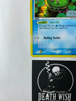 Lotad 55/100 Pokemon Card Cystal Guardians Stamp - Image 5