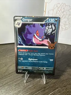 Genger 057/091 Cosmos Holo Trick Or Treat 2024 Raw Card NM - Image 1