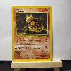Magmar 39/62 - Fossil Set Unlimited - Uncommon Pokemon Card 1999 WOTC - LP-NM - Image 1