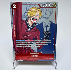 OPTCG Sanji OP01-013 Alt Art Premium Card Collection 25th Anniversary EN NM - Image 1