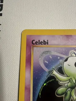 Celebi Holo Rare Pokemon TCG Card Neo Revelation 3/64 - Image 3