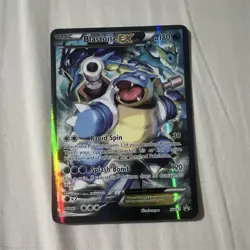 Blastoise EX XY122 XY Promo Holo 180 HP English Pokemon TCG Card - Image 1