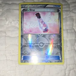 Pokemon Fairy Drop Fates Collide 99/124 Trainer Item Holo Uncommon Card 2016 - Image 1
