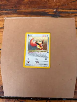 Pokemon Eevee Holo Black Star Promo #11 WOTC Wizards Promo Card 2000 - Image 4