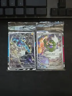 SEALED! Tornadus 210 & Thundurus 209 Sv: Scarlet & Violet Promo Cards Holo NM - Image 1