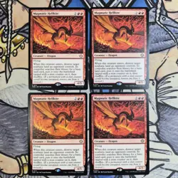 4x Magmatic Hellkite - NM/M TDM Tarkir Dragonstorm MTG Magic - Image 1
