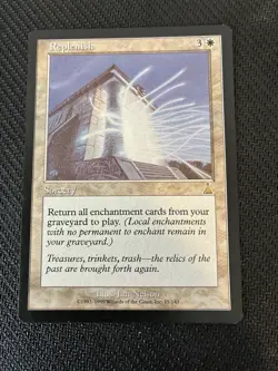Replenish Urza's Destiny MTG Light play Card As Pictured - Image 1