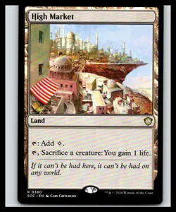 High Market | 380 NM/M | Commander: Secrets of Strixhaven | Magic MTG - Image 1