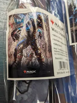 Karn Stained Glass Planeswalker Ultra Pro Wall Scroll New Magic The Gathering - Image 1