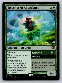 Emeritus of Abundance Secrets of Strixhaven Regular - Image 1