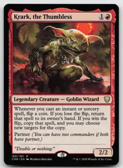 Magic: The Gathering Krark, the Thumbless Rare - Image 1
