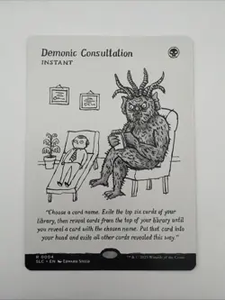 Demonic Consultation Secret Lair Countdown Kit Regular - Image 1