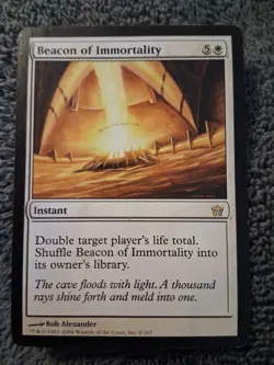 Magic: The Gathering Beacon of Immortality White Instant English 6/165 2004 - Image 1