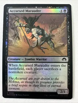 Accursed Marauder Modern Horizons 3 Foil - Image 1