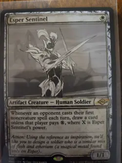 MTG Esper Sentinel Modern Horizons 2 Magic: The Gathering Showcase Edition - Image 1