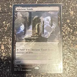 Magic: The Gathering Ancient Tomb Full Art Mythic Land 021/030 ZNE - Image 2