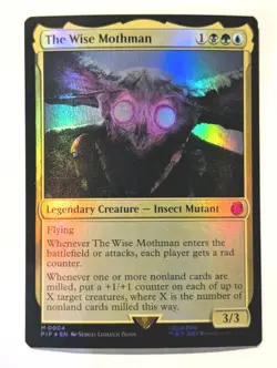The Wise Mothman Universes Beyond: Fallout Foil - MTG MYTHIC - Image 1