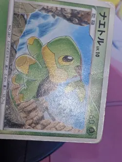 Turtwig 027/DP-P Japanese McDonald's 2007 Promo Pokemon Card DMG - Image 3