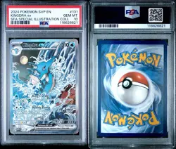 2024 POKEMON SVP SPECIAL ILLUSTRATION COLLECTION PROMO #131 KINGDRA EX PSA 10 - Image 3