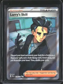 Larry's Skill 139/131 Ultra Rare Prismatic Evolutions Pokemon NM/M - Image 1