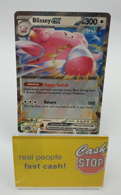 Blissey Ex 134/167 Double Rare Holo Foil Twilight Masquerade Pokemon - Image 1