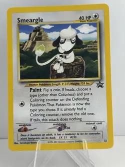 Smeargle 32/53 Wotc Black Star Promo Regular Pokemon NM/LP - Image 1