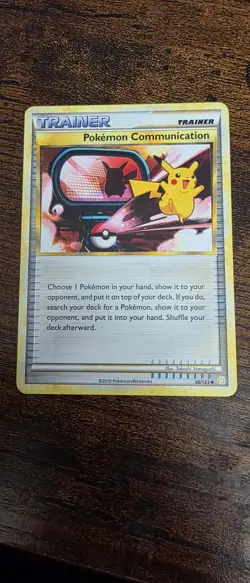 Pokemon Communication 98/123 Uncommon HeartGold & SoulSilver Pokemon LP - Image 1