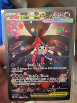 Pokemon TCG Mega Floette Ex Chaos Rising SIR 117/086 (NM) ENGLISH - Image 4