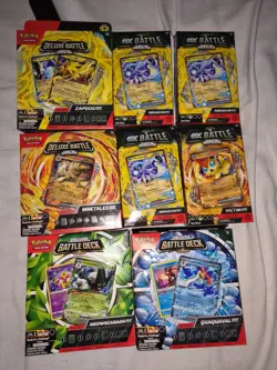 Pokemon EX, Deluxe Battle Deck Lot 4 Deluxe, 4 EX - Image 1