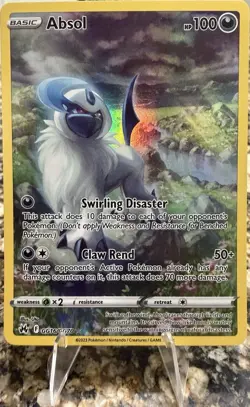 Mega Absol ex 161/132 Me01: Mega Evolution Ultra Rare Holo HP 280 English - Image 1