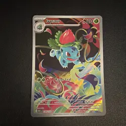 Pokemon Ivysaur MEG 134/132 Mega Evolution Illustration Rare - Image 1
