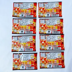 Pokemon Hyper Sticker Collection Amada Retsuden Kai 8 Pack Japanese 1997 - Image 5